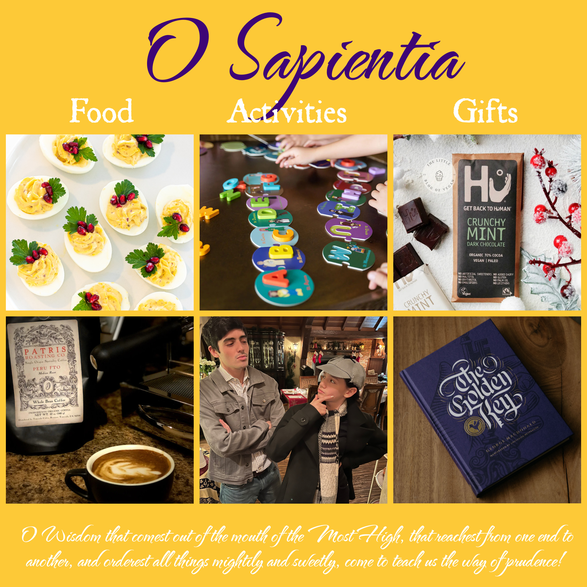 The Great O Antiphons, The Golden Nights Shower of Roses Blog