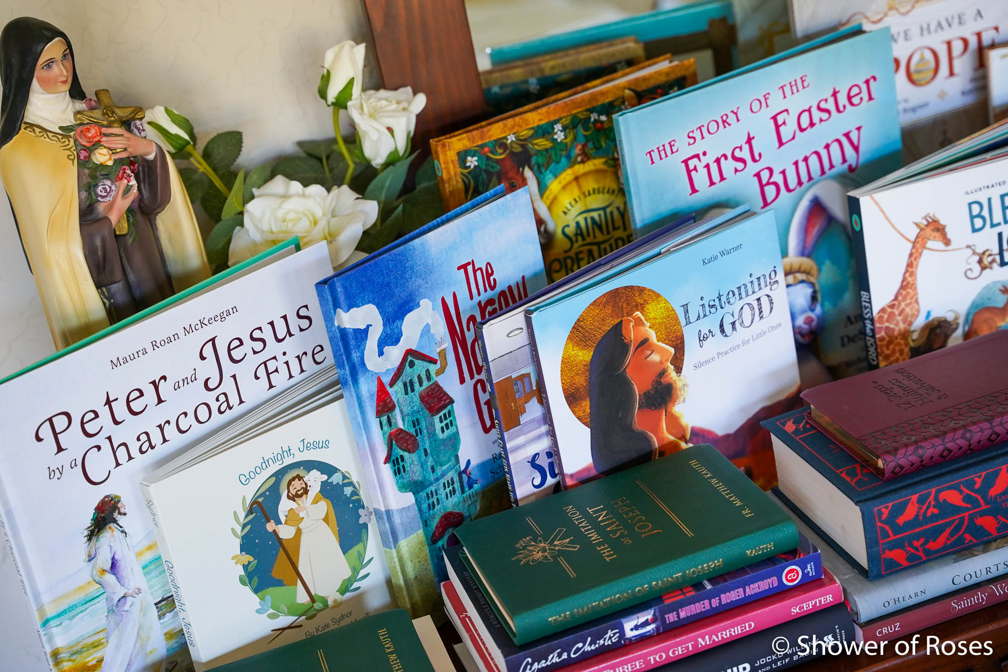 Baskets of Books for Easter {and a Giveaway!}