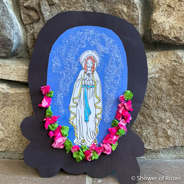Our Lady of Lourdes Grotto Craft
