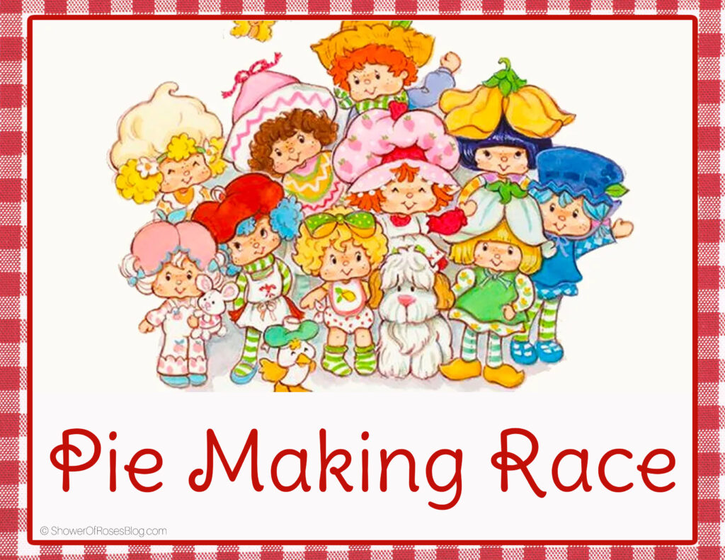 Pie Making Race Game