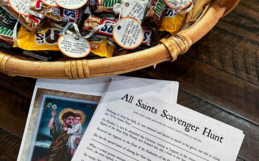 All Saints Scavenger Hunt {Fourth Edition}