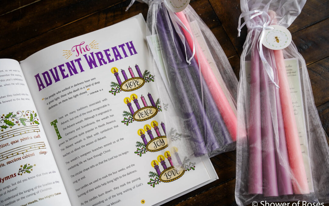 Order Your Advent Candles + Wooden Advent Wreath Giveaway!