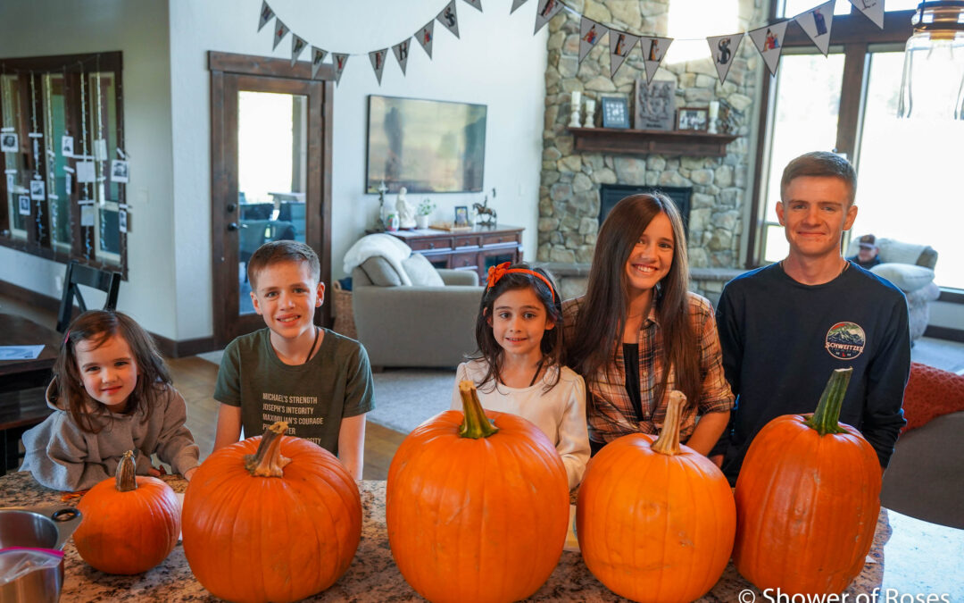 Carving Our 2024 Saint-O-Lanterns