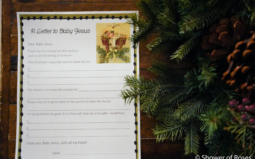 A Letter to Baby Jesus