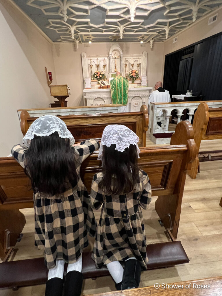 Mass at Carmel