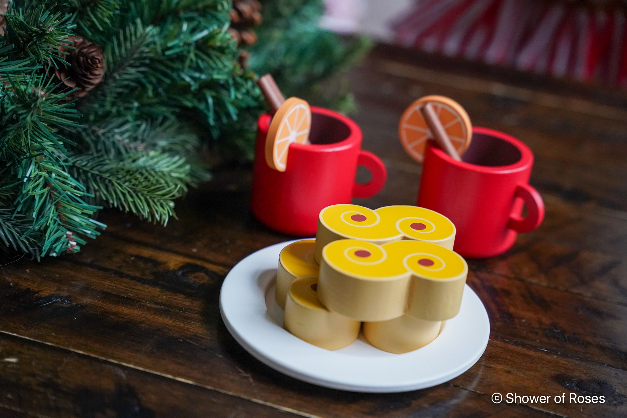 St. Lucia Buns & Swedish Glögg Wooden Play Food