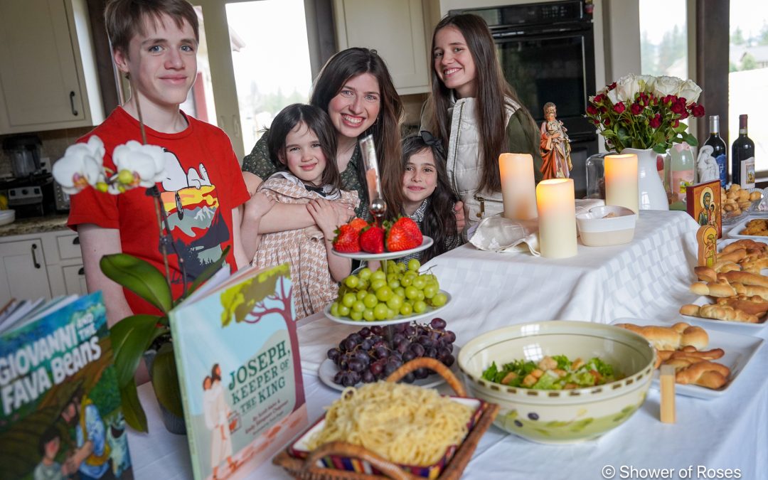 St. Joseph Altar and New Books